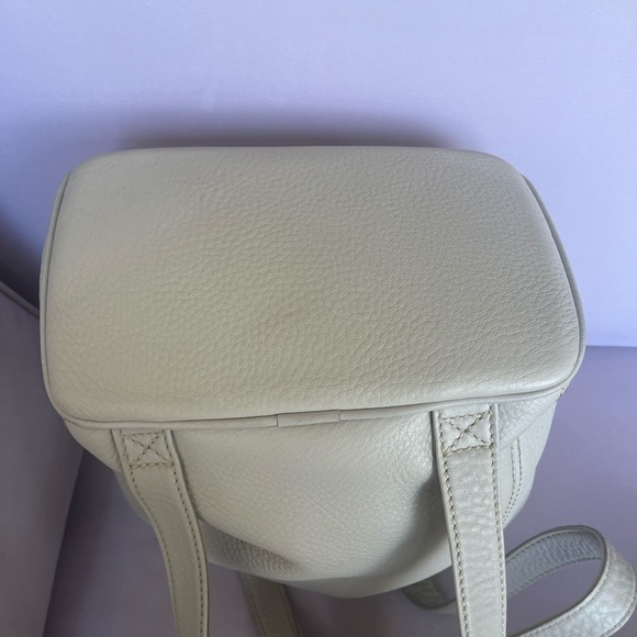 Vintage Coach Sonoma Cream Pebbled leather backpack  #4911 - Picture 6 of 8